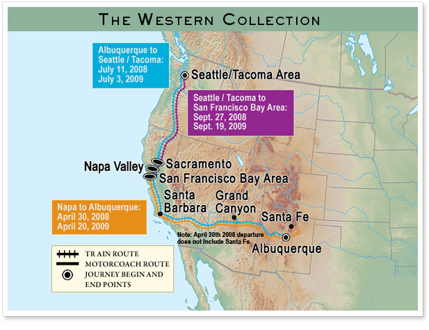Napa Albuquerque (Western Collection) Map Large